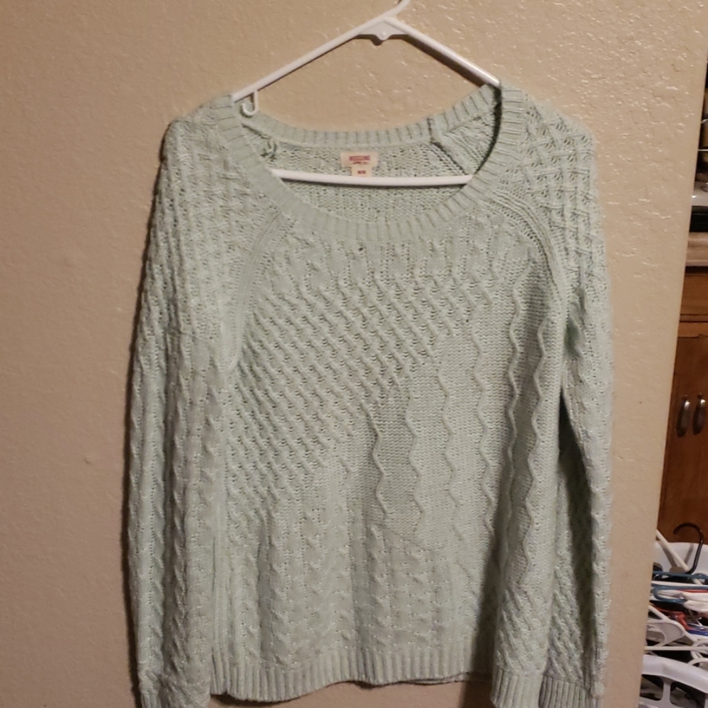 Seafoam sweater